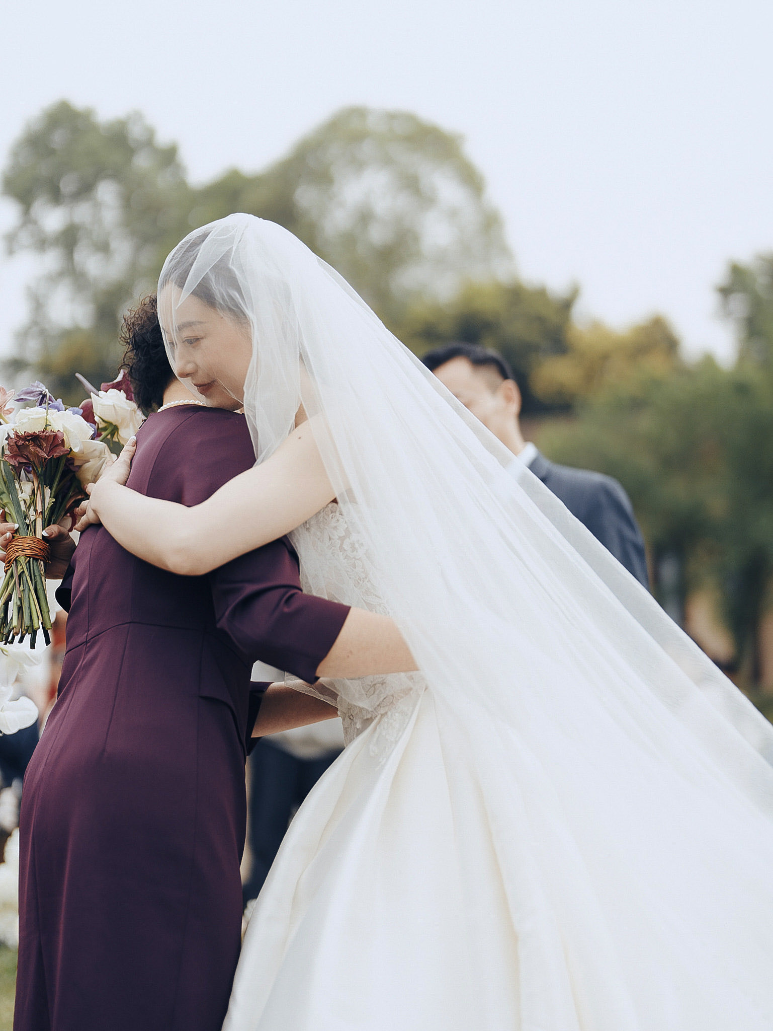 QIANLI & JIALI 在成都红杉谷婚礼现场的真实瞬间